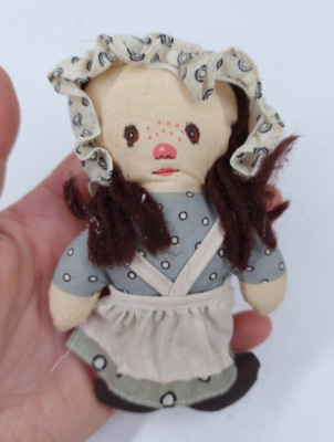 Sarah Kay Small Rag Doll Stuffed Toy Made by Pedigree 1970s Vintage