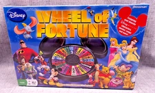 Wheel of Fortune Board Game DISNEY Pixar 2008 Pressman NEW Factory Sealed