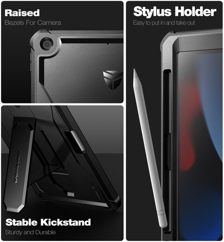 Dexnor Case for iPad 9th/ 8th/ 7th Generation 10.2'',with Pen Holder Heavy Duty - Bild 19 von 48