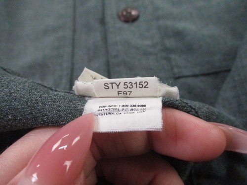 Vintage Patagonia Shirt Mens XL Field 90s Fishing Work Outdoors Hiking USA 53152 - Picture 8 of 11