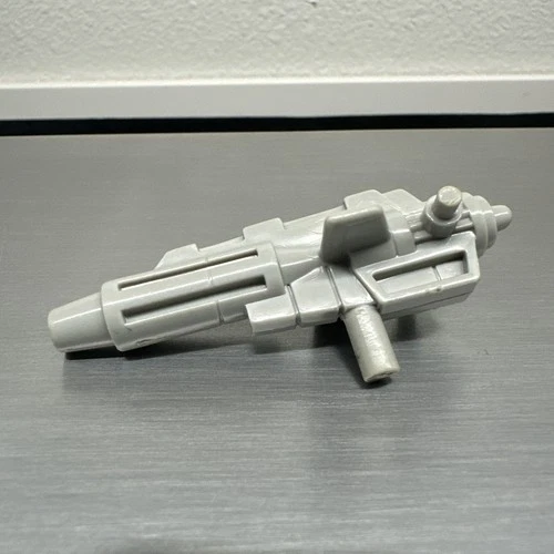 Vtg Transformers G1 Landmine GUN B original 1988 Pretender gray weapon accessory