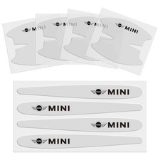 8pc Clear Car Door Handle Bowl Film Decal Sticker Protector Accessories For Mini 8pc Clear Car Door Handle Bowl Film Decal Sticker Protector Accessories For Mini