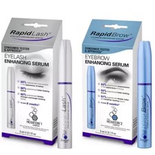 RapidLash Eyelash & RapidBrow Eyebrow Growth Enhancing Serum 3ml New Boxed UK