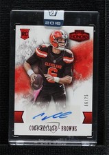 2016 Panini Honors Rookie Auto Red 66/75 Cody Kessler #80 Auto 0w47