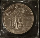 2 Oz Silver Round .999 Pure Silver Standing Liberty Silver Round In Holder Toned