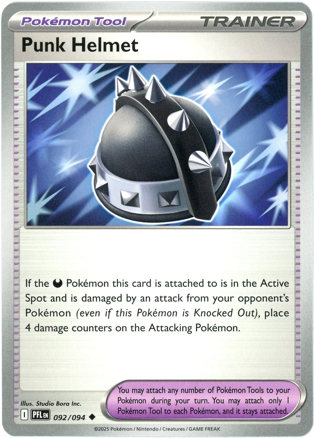 Punk Helmet 092/094 - Phantasmal Flames - Common - NM/M