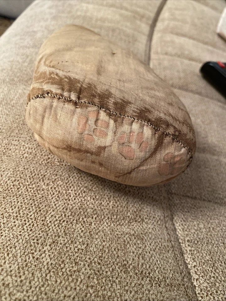 1892 GENUINE ARNOLD PRINT WORKS PRIMITIVE LITHO TOY Tabby CAT Antique Stuffed - Image 3 of 4