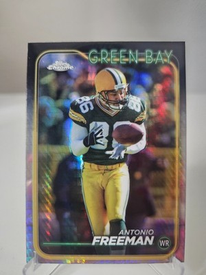 2024 Topps Chrome Football Antonio Freeman Prism Refractor #74 Green Bay Packers