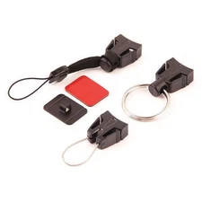 Key-Bak Key Reel Accessory Kit,Black,Plastic 0TRG-00G Key-Bak 0TRG-00G