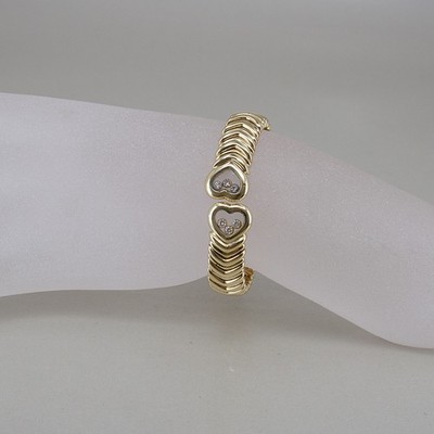 CHOPARD Happy Diamonds  Armspange in 750/18k Gelbgold  mit 6 Brillanten