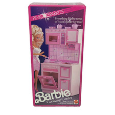 DE COLECCIÓN 1990 BARBIE DREAM HOUSE PINK SPARKLES CENTRO DE COCINA COCINA MATTEL 4777