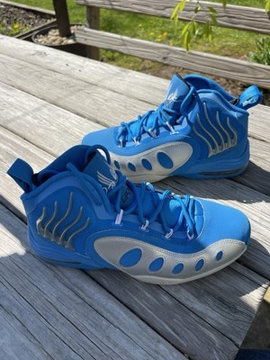 Nike Sonic Flight  Electric Blue  Silver 641333-400 Men s Size 9