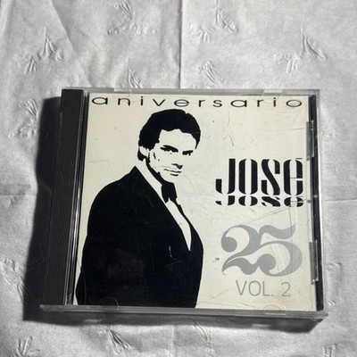José José 25 Aniversario Vol. 2 CD Album Latin Spanish Anniversary Jewel Case