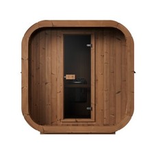 Cubist Collection Sauna 7X7 Outdoor Sauna 9 KW 240/1