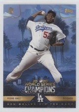 2020 Topps Ben Baller 2020 World Series Champions Pedro Baez #9 0rf