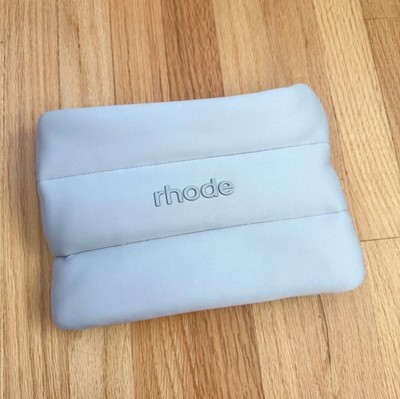New RHODE Skincare Mini Bubble Bag in Gray 9.5x7.5in