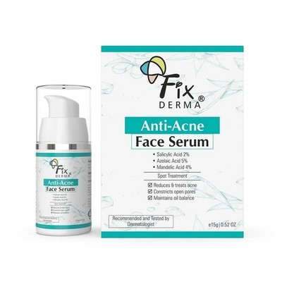 Fixderma 2 % Salicylsäure Serum Anti Akne & Flecken Behandlung fettige Haut 15 g