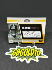 2003 Fleer Plaxico Burress Player Graphs Auto /200 Steelers