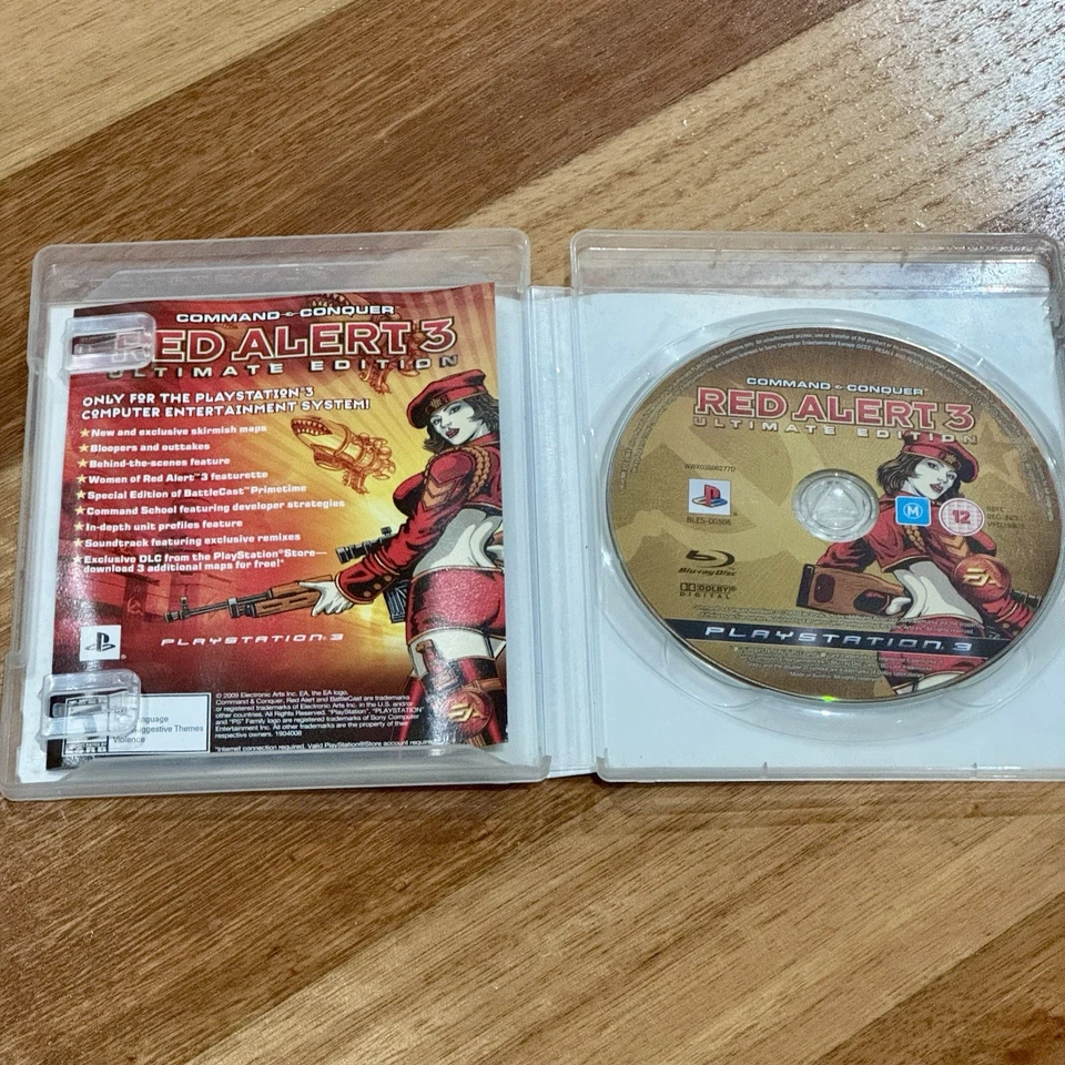 Command & Conquer Red Alert 3 Ultimate Edition PS3 Game - Complete With Manual - Image 4 of 4
