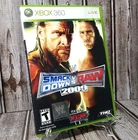 WWE Smackdown Vs. Raw 2009 (Microsoft Xbox 360, 2008) Complete CIB with Manual