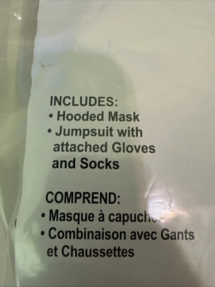 Forum Novedades TRAJE DE HUESOS Adulto Hombre Disfraz TALLA ÚNICA Hasta Talla 42 - ¡NUEVO! #116 Foto 3 de 4