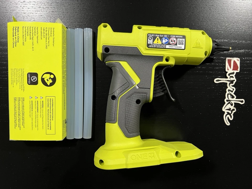 Pistola de cola sem fio Ryobi ONE+ 18V somente ferramenta PCL921B - Imagem 3 de 4