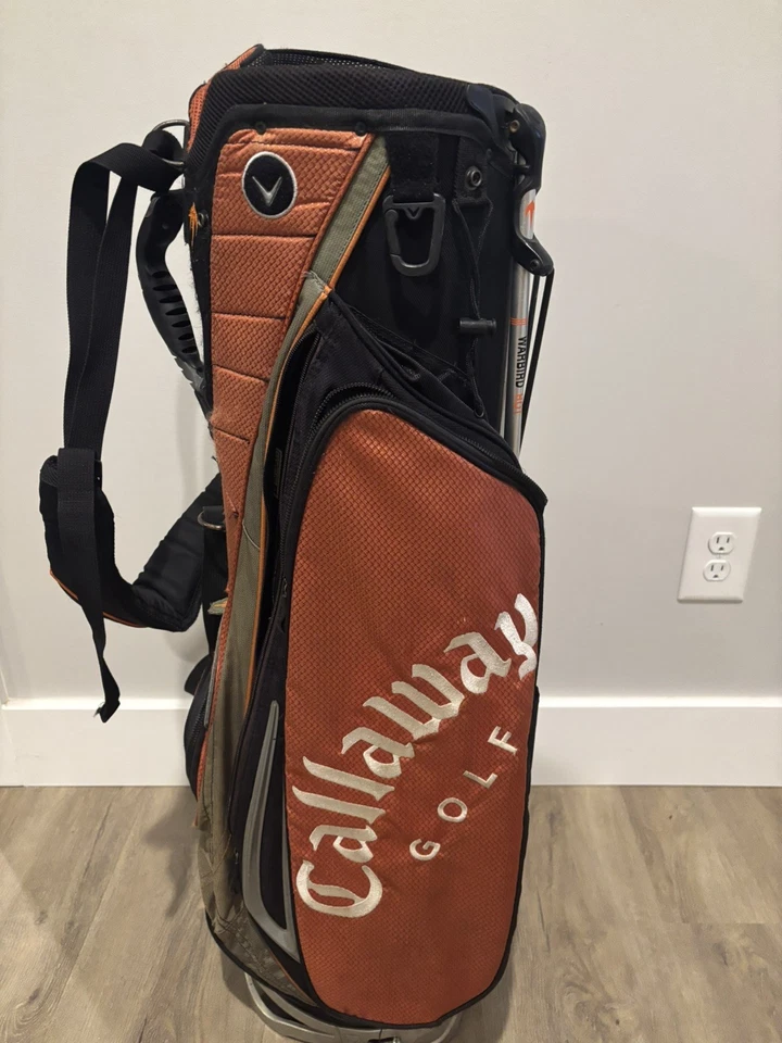 Bolsa de pie de golf Callaway de 8 divisores de segunda mano 6 bolsillos - correas para los hombros Foto 2 de 4