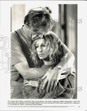 1991 Press Photo Nick Nolte and Barbra Streisand in "The Prince of Tides"