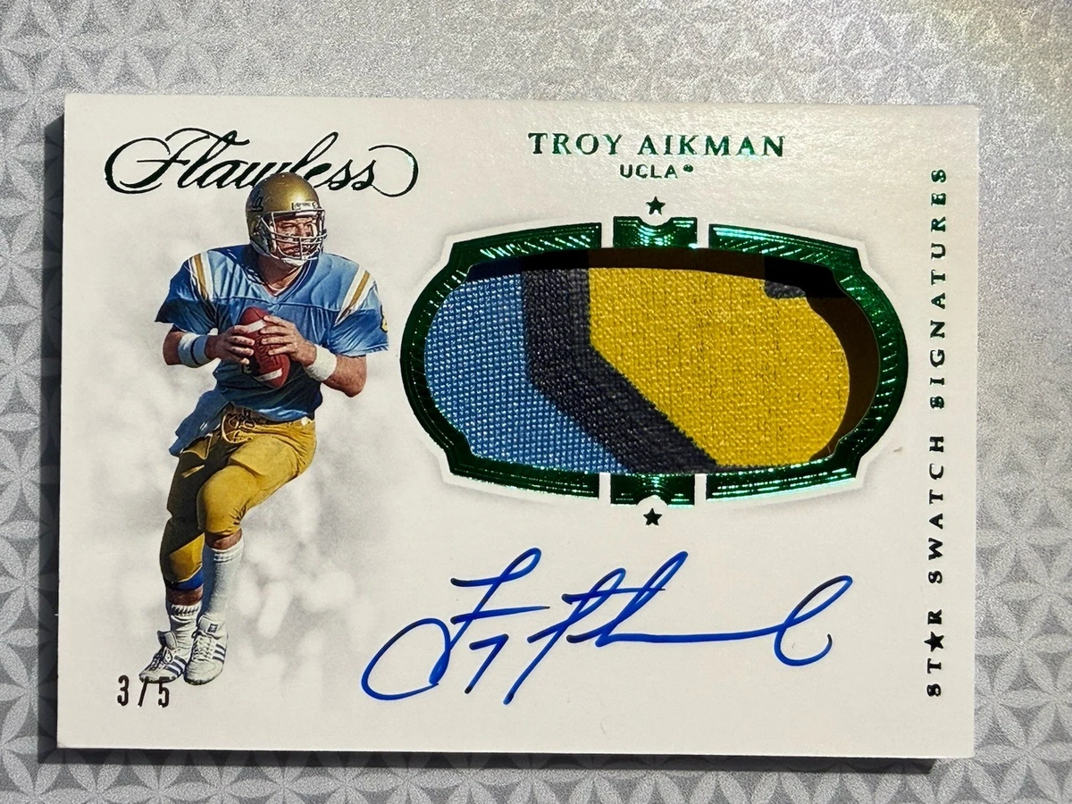 Troy Aikman Autograph Football Cards for sale | eBay