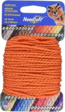 Needloft Plastic Canvas Yarn, 20 yards - Bittersweet