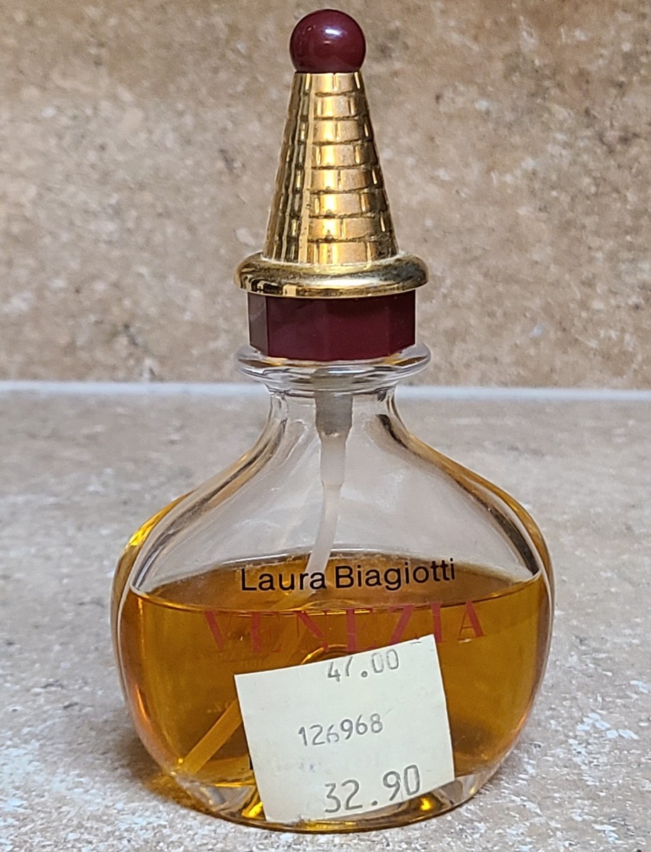 Vtg 1992 Venezia by Laura Biagiotti Eau De Toilette 1.7 Oz 50ml
