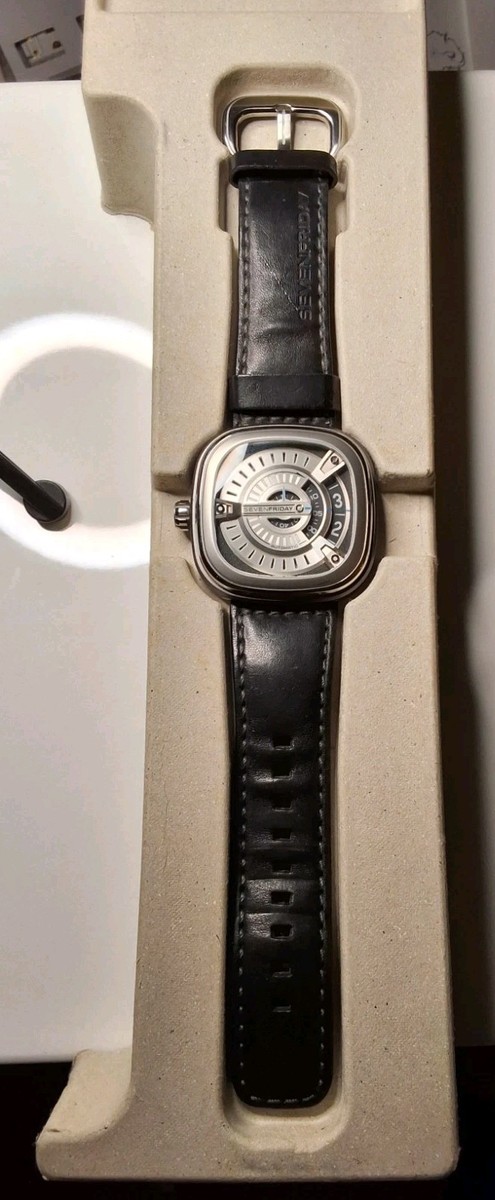 SEVEN FRIDAY M1/01 Automatic Men's Watch With Box Industrial SF-M1