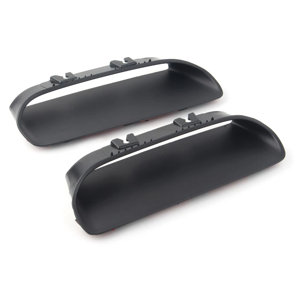 Fit Dodge Challenger Redeye 2019-20 2 x Hood Bezels Left and Right Trim Case BLK - Imagem 4 de 4