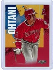 2019 Topps Fire Shohei Ohtani Los Angeles Angels Flame Red Parallel Card #1