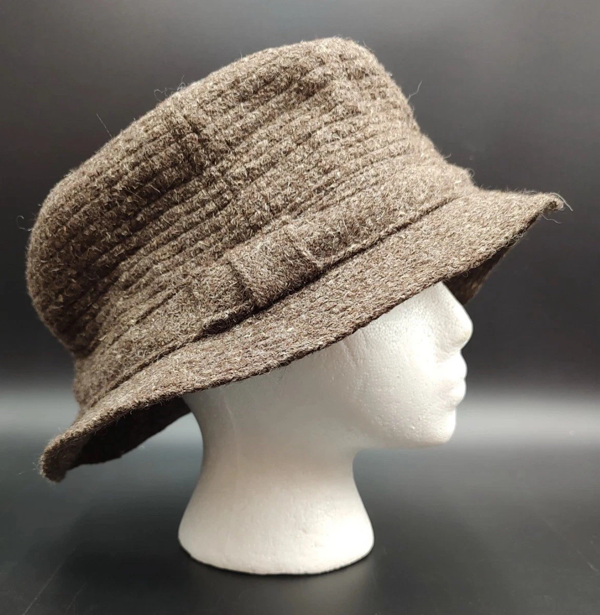 NORM THOMPSON • 100% Pure new virgin wool Vtg The Original Irish Country Hat Norm Thompson 100% Pure  main image 2