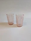Vintage Anchor Hocking Pink Old Colony Glass Tumblers (2 ct)