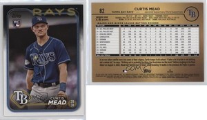 2024 Topps Series 1 Golden Mirror Curtis Mead #82 Rookie RC