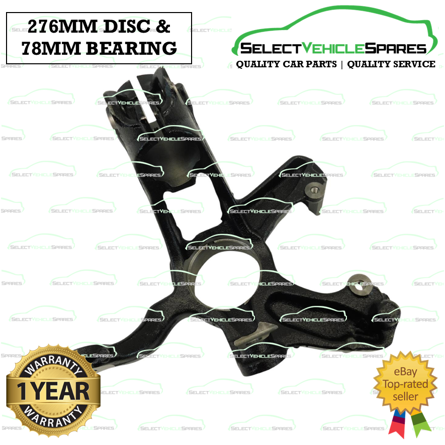 Polo Mk6 | Ibiza Mk5 | Fabia Mk4 | A1 Mk2 Passenger Left Front Steering Knuckle (276Mm Disc) 5060952966781 - Image 5