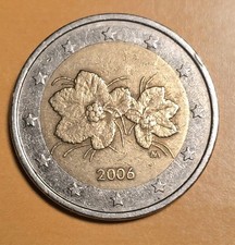 Seltene Dezentrierung 2&euro; M&uuml;nze Finnland - Gewinnpotential bei Weiterverkauf