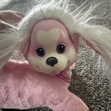 Puppy Surprise Plush Stuffed Animal Dog with 3 Pink Purple Puppies
