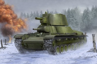 Trumpeter 09591 1/35 E-100 Soviet T-100Z Heavy Tank Model Kit
