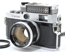  NEAR MINT- Canon P Rangefinder 35mm Film Camera 50mm f1.4 L39 LTM Lens JAPAN
