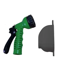 3D Printed Garden Hose Nozzle Holder – Wall Mount Spray Gun Holster – Durable