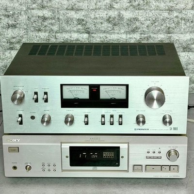 Pioneer SA-7800 II Stereo Integrated Amplifier Amp Power Meter
