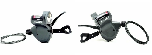 Shimano Tiagra SL-4700 Flat Bar 2x10 Speed Rapidfire Shifter Lever Set READ - Picture 2 of 2