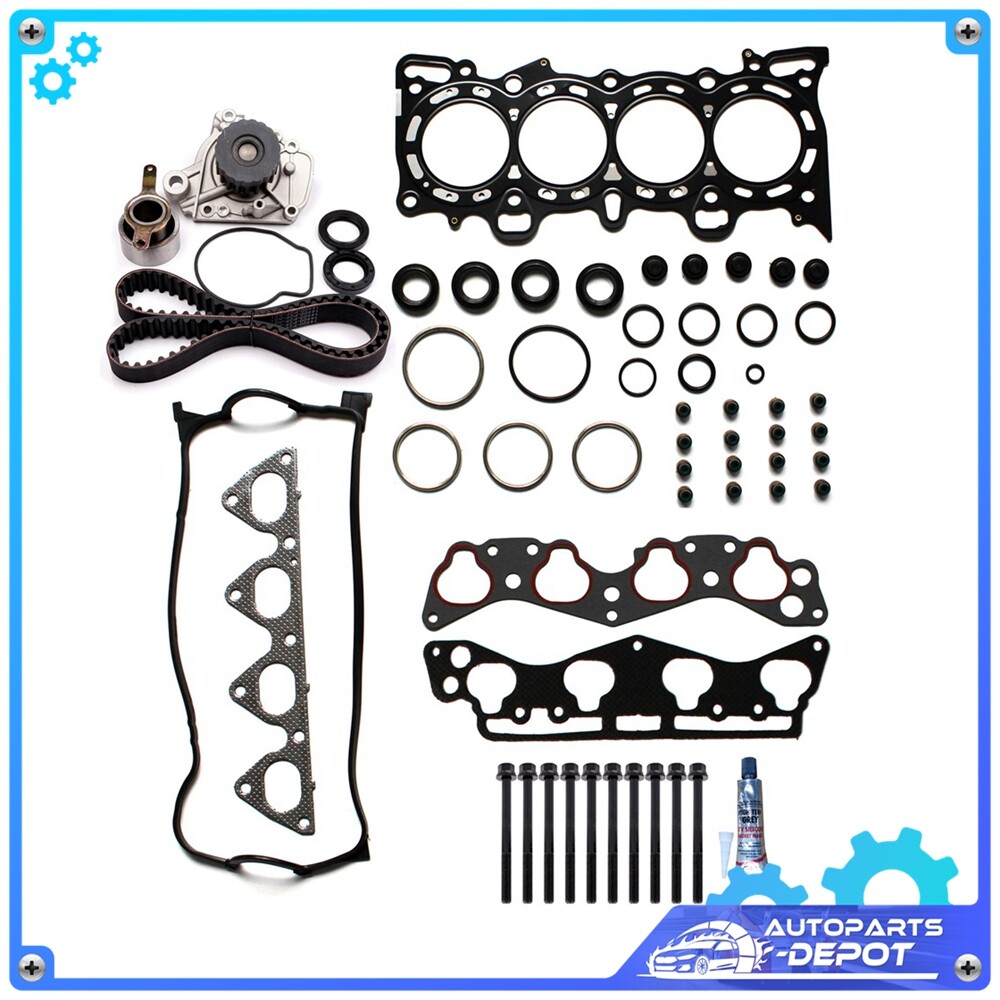 Mitsuboshi Timing Belt AISIN Water Pump Valve Cover Fit 88-95 - Foto 4