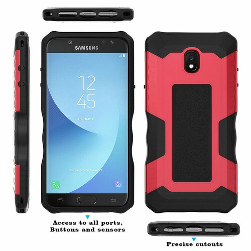 Funda protectora para costillas blindada + vidrio templado para Samsung Galaxy J3 Orbit/Star/V2018 - Imagen 6 de 15