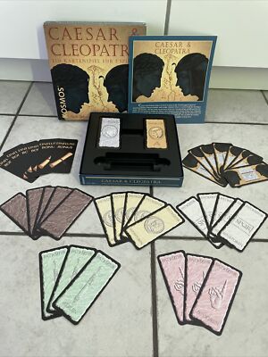 Caeser & Cleopatra Kosmos Kartenspiel 1997 für 2 Spieler ab 8 Jahren