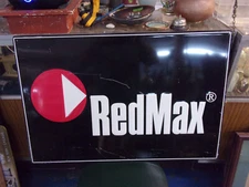 Redmax Outdoor Power Equipment Sign,embossed, Ad Booster Dealer License Original