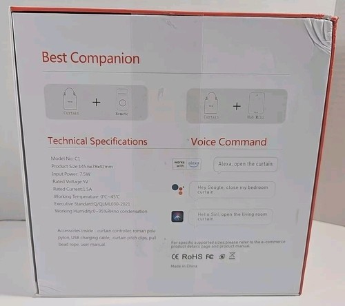 Smart Curtain Controller Rod Version - Model C1 - Bild 3 von 5